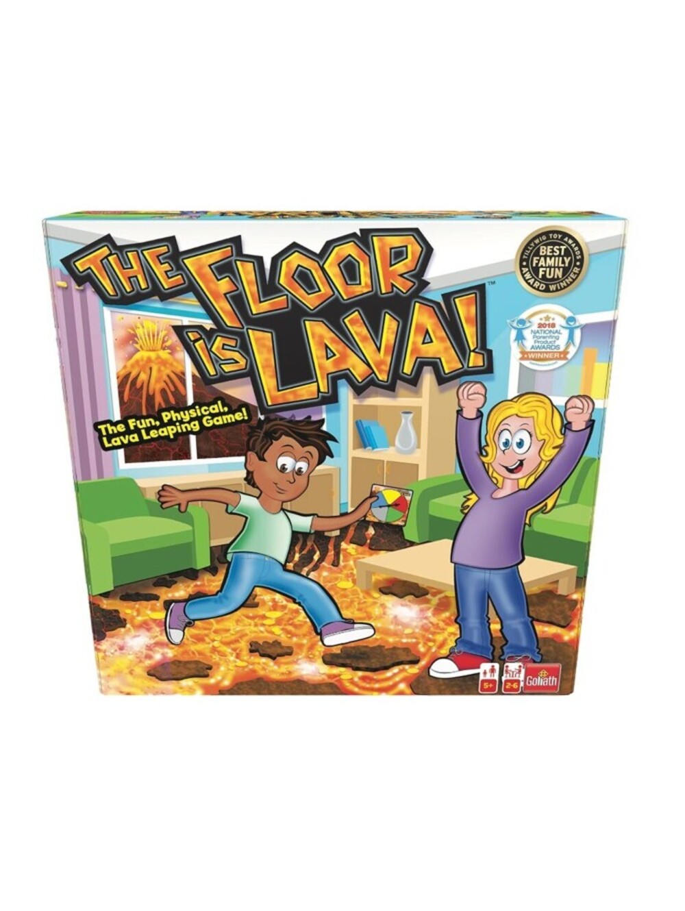The Original The Floor Is Lava Board Game Goliath / Endless Games NWT New Sealed